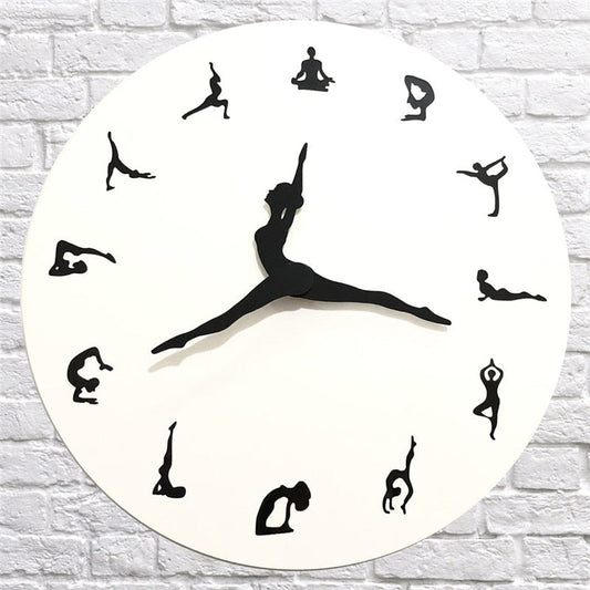 Elegant väggklocka i trä – Modern och inspirerande design, 30 cm