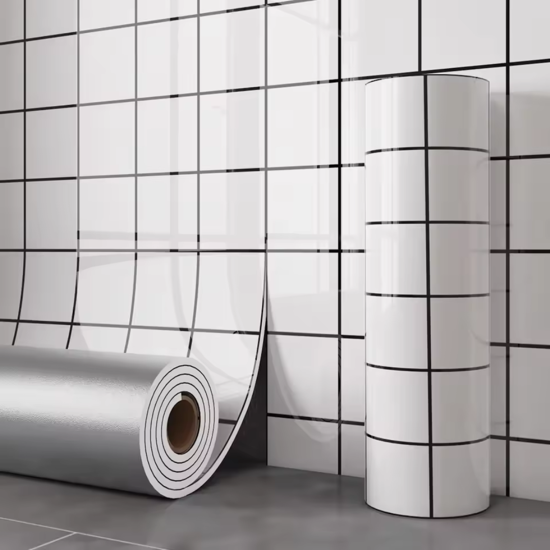 Självhäftande Marmortapet - Realistisk 3D-effekt och Flexibilitet