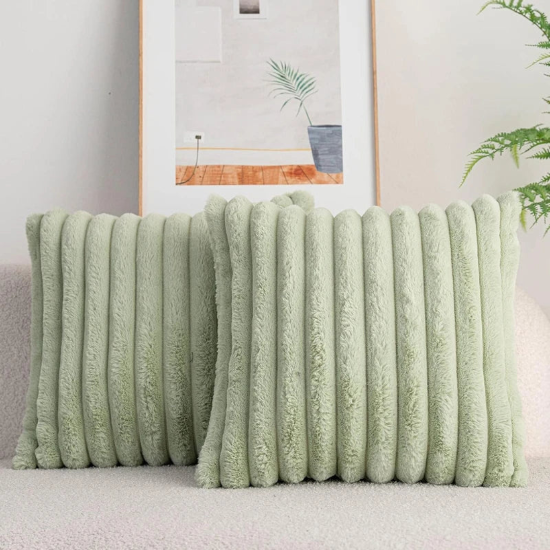 Lyxig Kudde i Plysch 45x45 cm – Komfort för Soffa & Säng