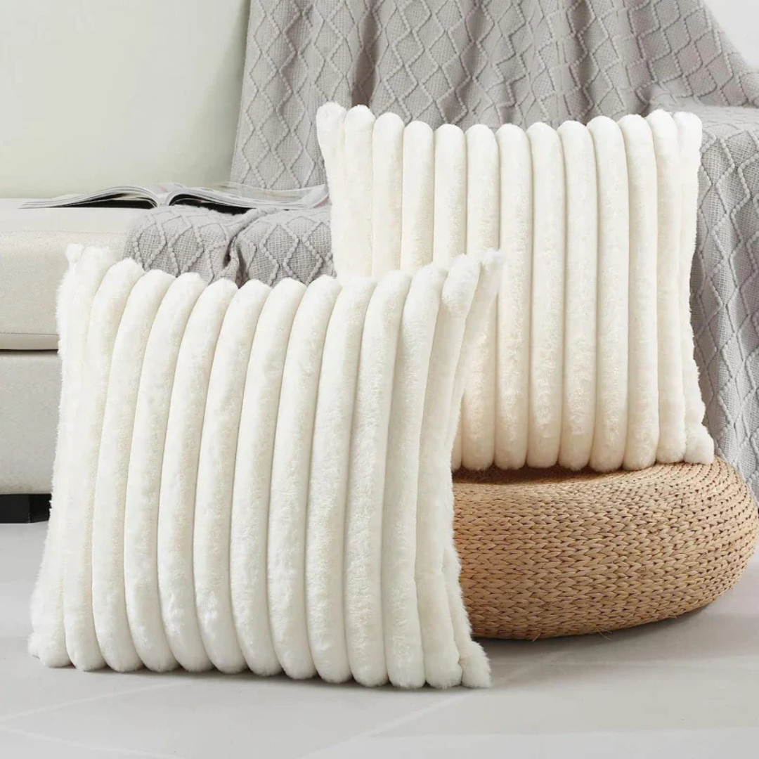 Lyxig Kudde i Plysch 45x45 cm – Komfort för Soffa & Säng