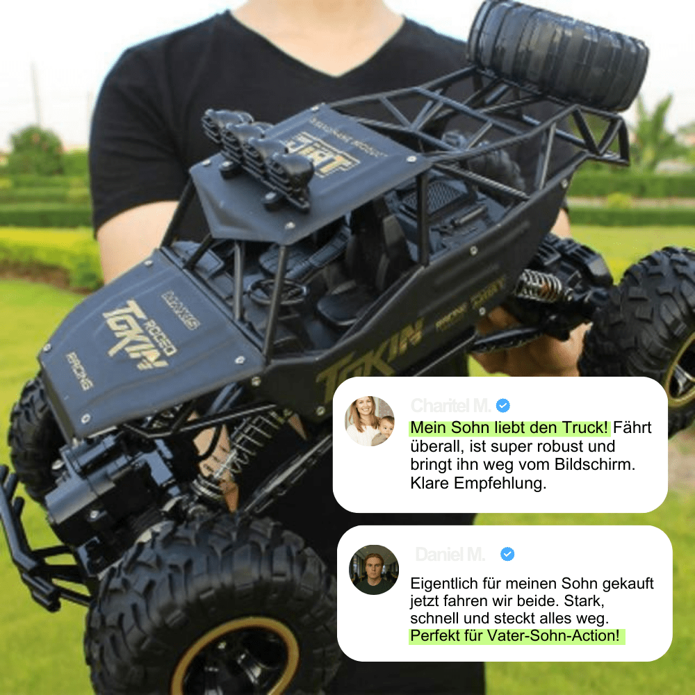 OutbackRider X4 – Robust fjernstyret monsterbil til alle terræn