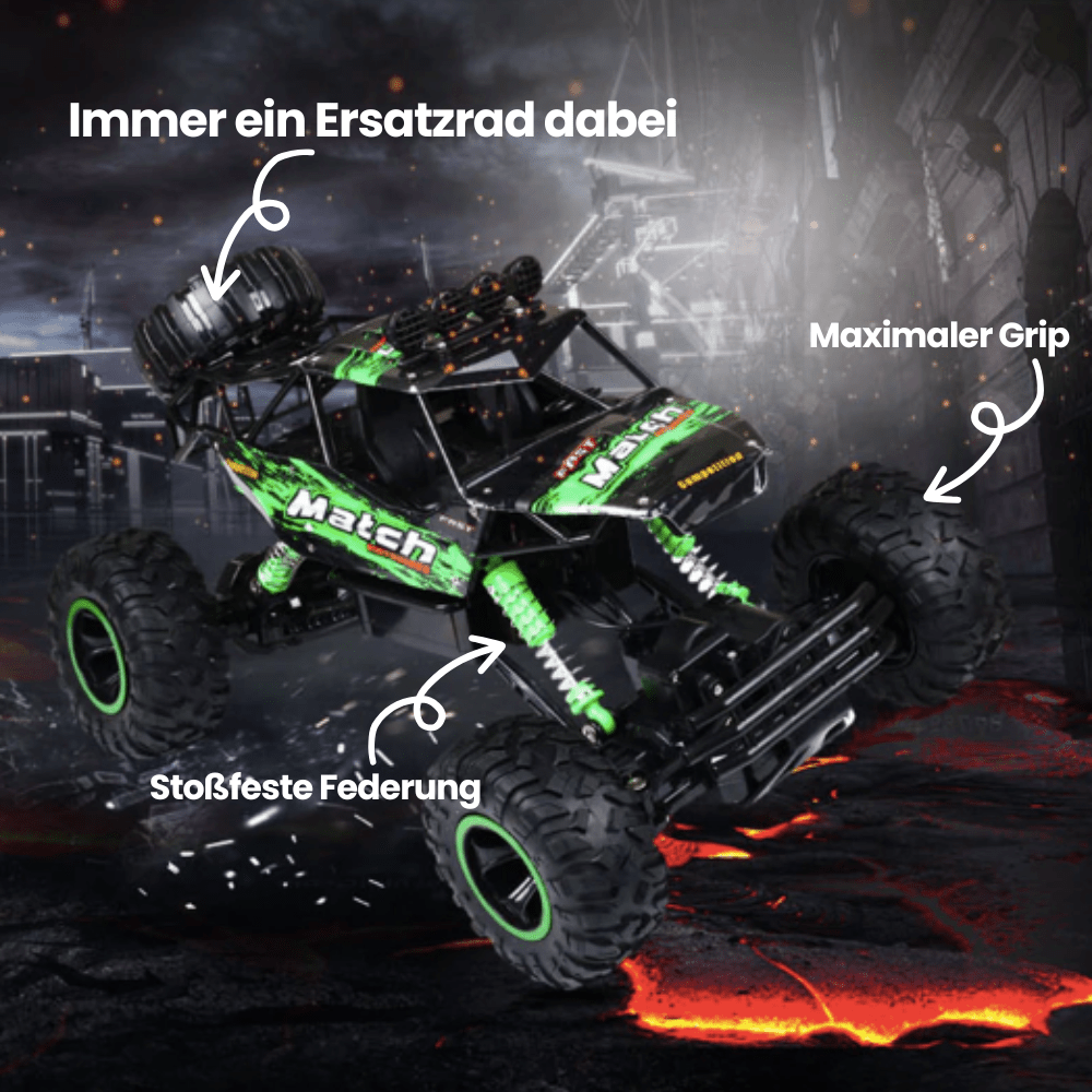 OutbackRider X4 – Robust fjernstyret monsterbil til alle terræn