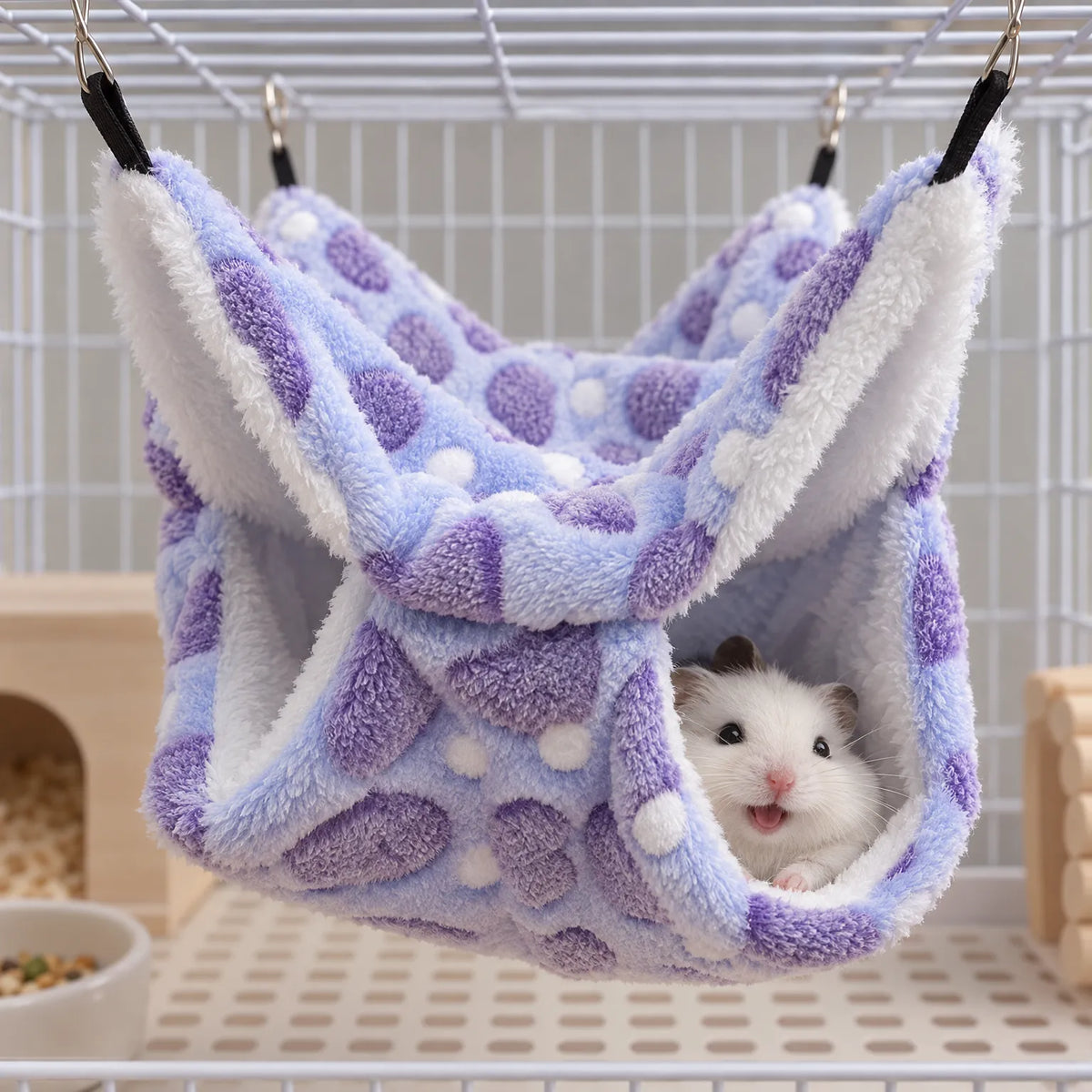 Dubbelhängd hängmatta - FluffRest