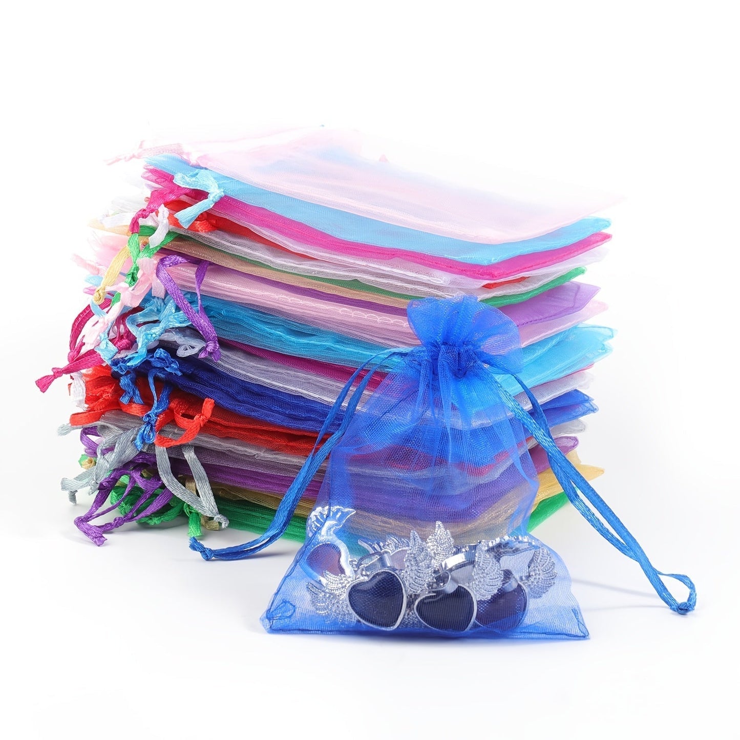 Eleganta presentförpackningar i organza – idealiska för presenter och festdekorationer