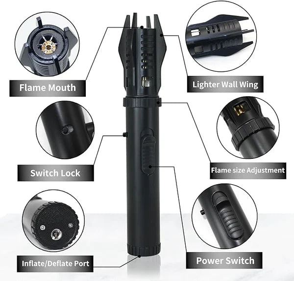 Selvforsvar Lighter med Fakkel