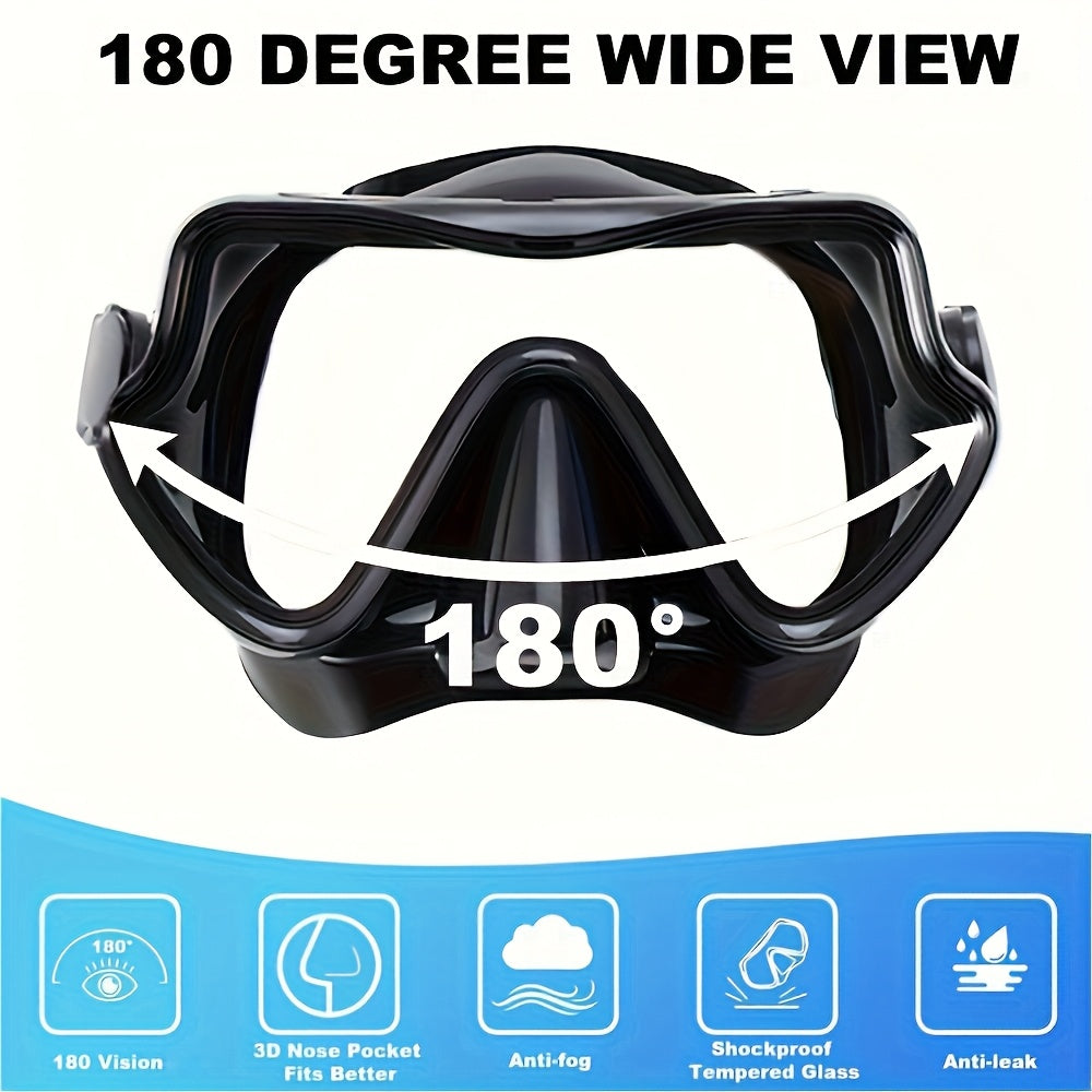 Snorkelset ClearWave – Vattentät, Bekväm och Klar Sikt