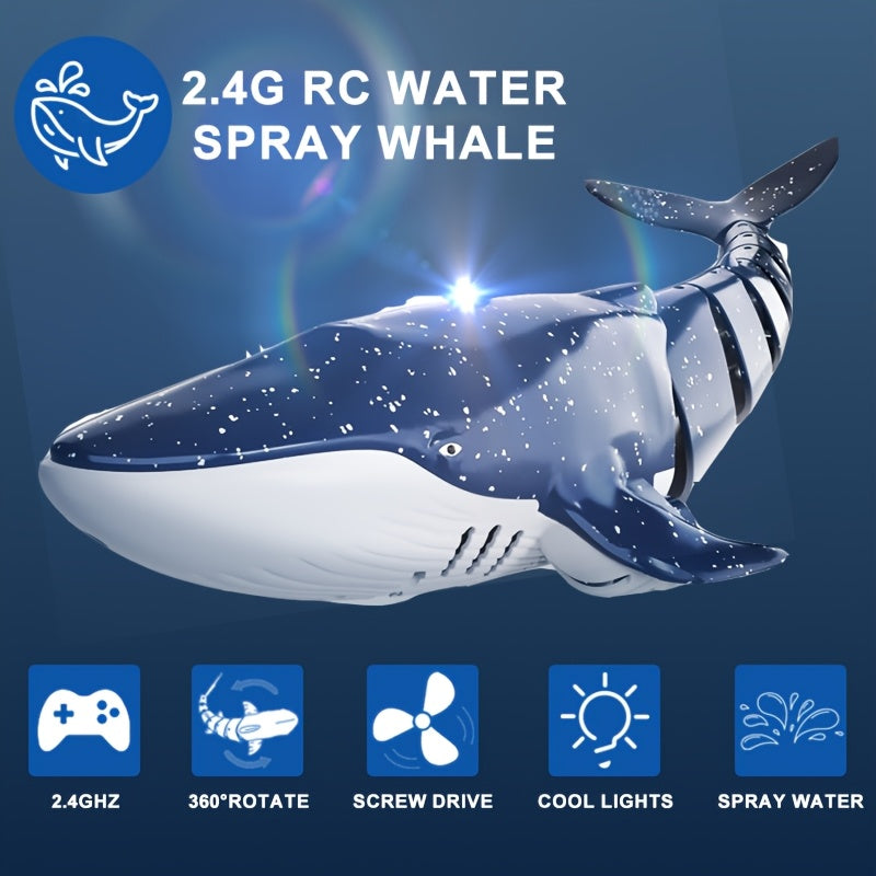 Ocean Explorer 1:18 Radiostyret Haj med 360° Rotation