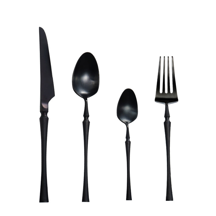 Elegant Sæt af 24 Stk. Rustfrit Stål Bestik – GlanzSet