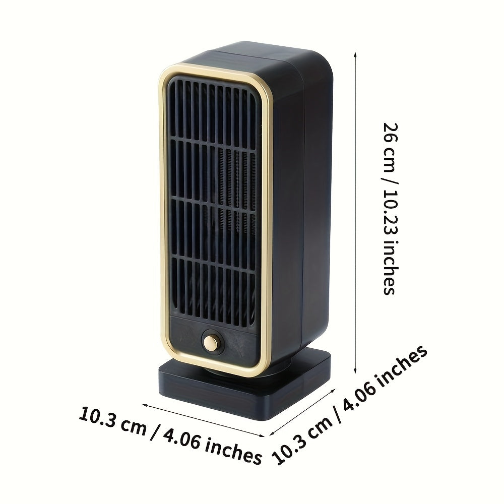 Kompakt Elvarmer 500W - Effektiv Rumopvarmning