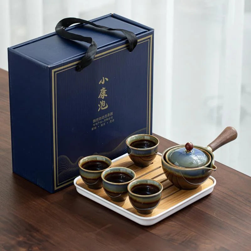 Gongfu teservis i porslin – tidlös elegans, perfekt för te
