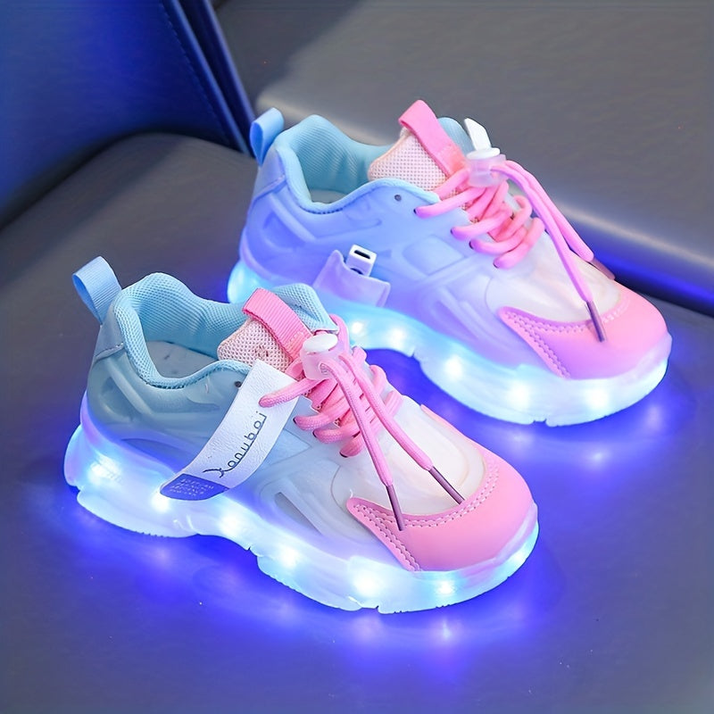 Färgglada LED-sneakers för barn – Lysande och roliga i vardagen