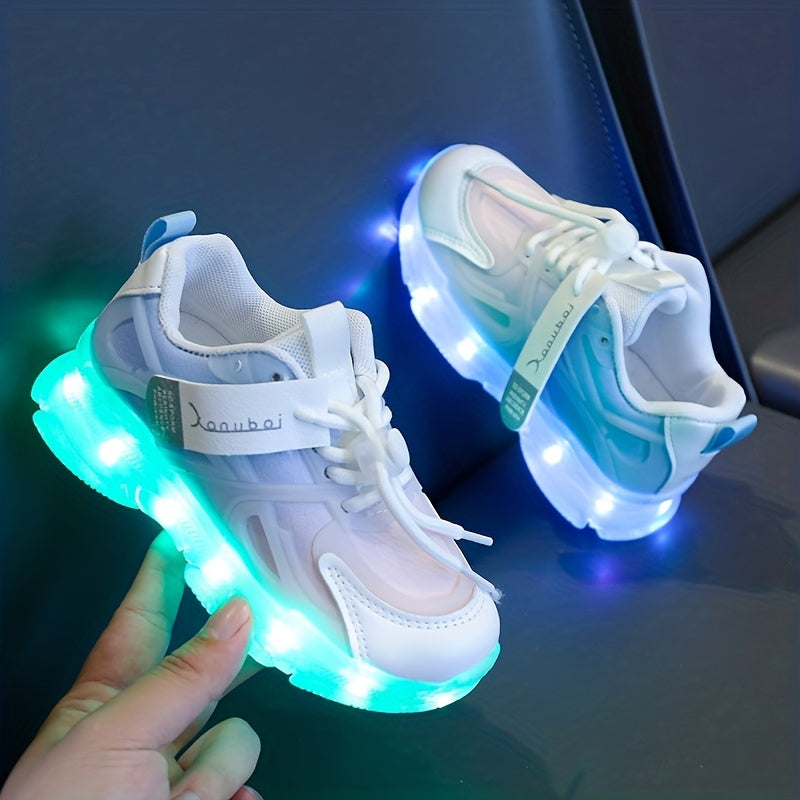 Färgglada LED-sneakers för barn – Lysande och roliga i vardagen