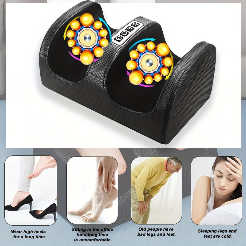 Solarfotmassageapparat – Behaglig massage med värme och knådning