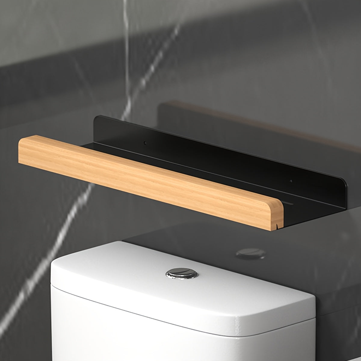 Elegant Vægmonteret Toiletpapirholder – Optimal Badeværelsesorganisering