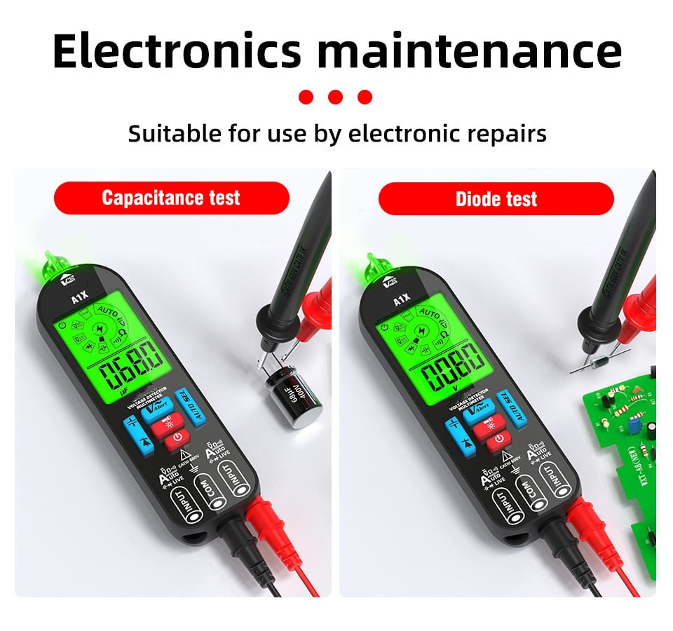 Intelligent Digital Multimeter – Voltago A1X