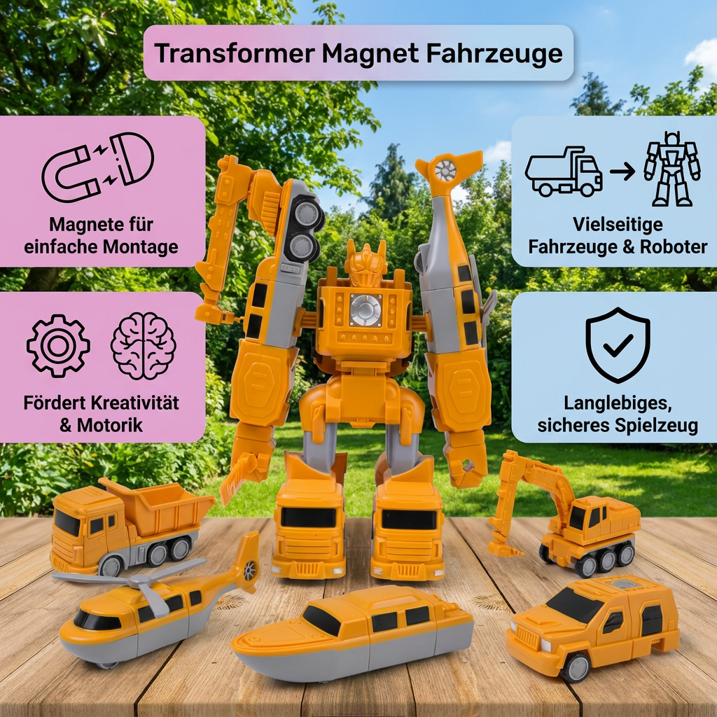 Fahrzeuge med Transformer Magnet