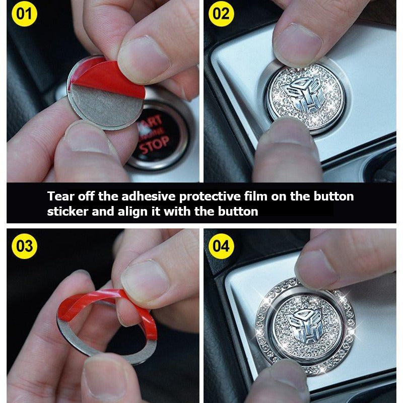 Bling Dækring til Autostartknap