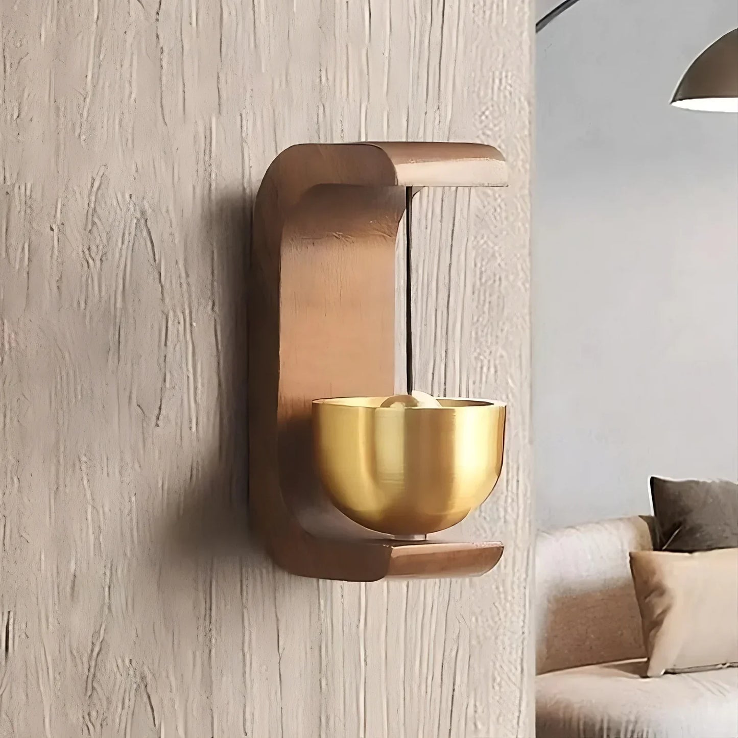 Japansk Zeder Dørklokke med Beroligende Klang & Elegance