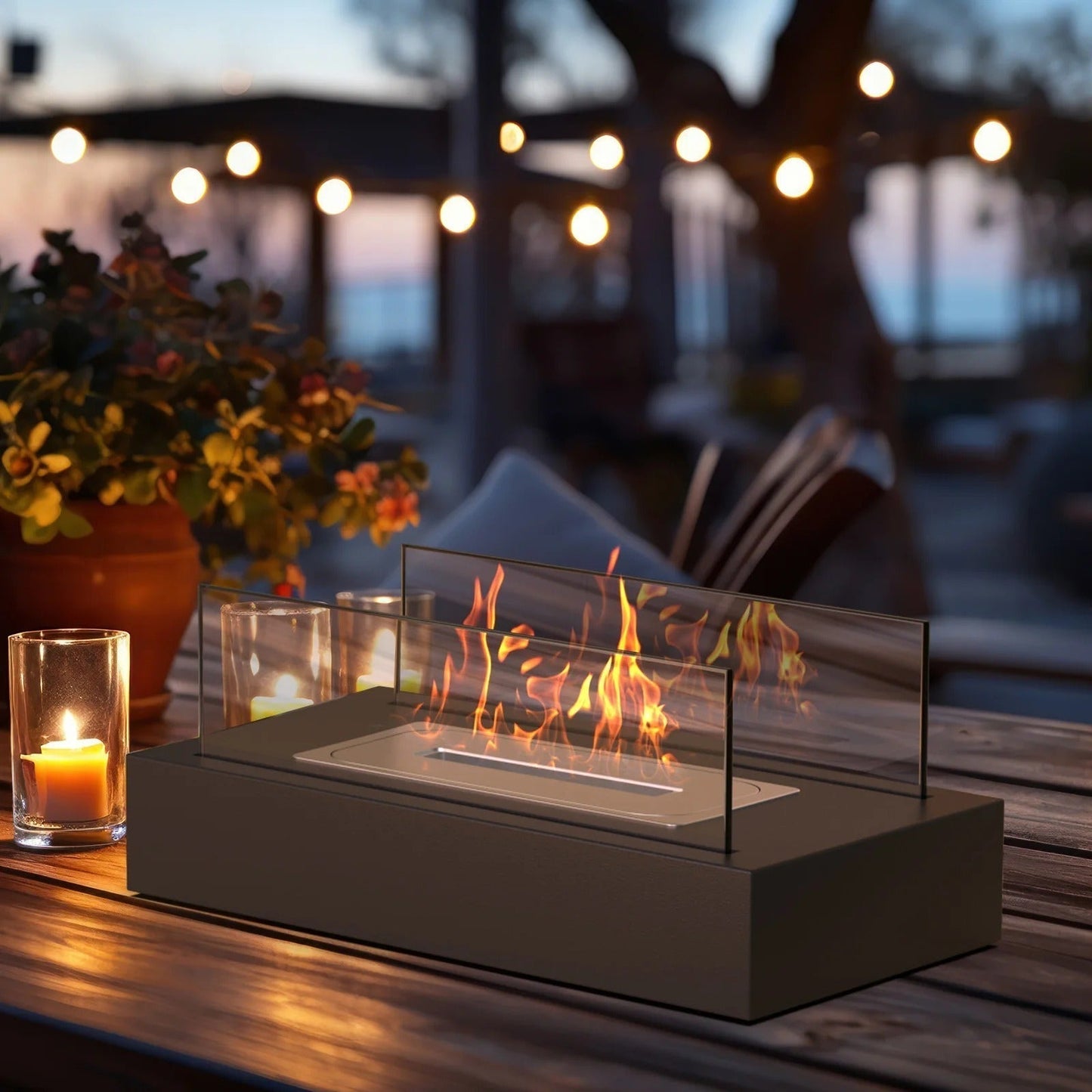 Elegant Illumina Brännare – Skapa magiska ögonblick med värme och stil