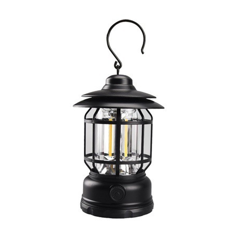 Retro campinglampa med 360° LED och magnetisk montering