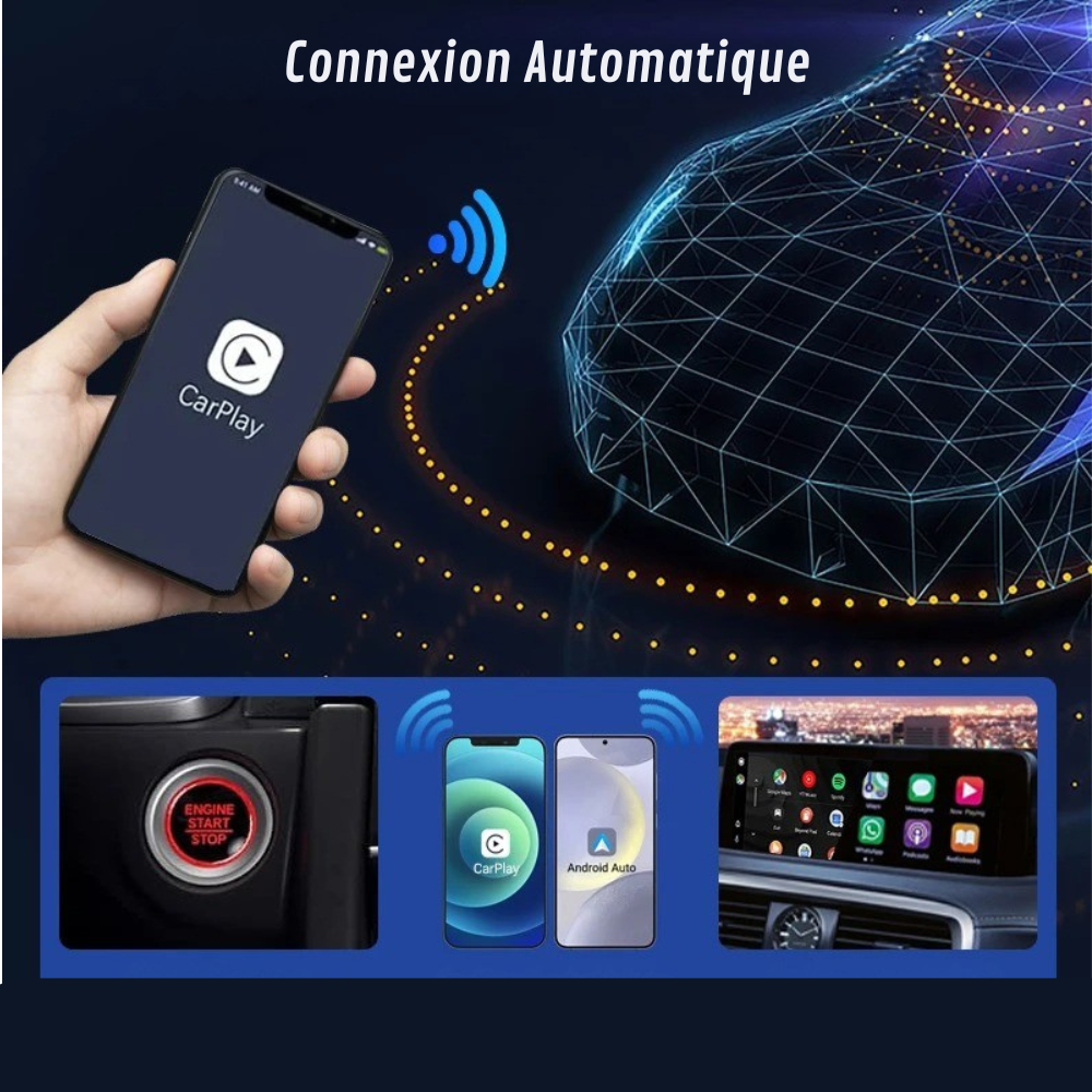 Trådløs USB Adapter til CarPlay – Slut med Kabler