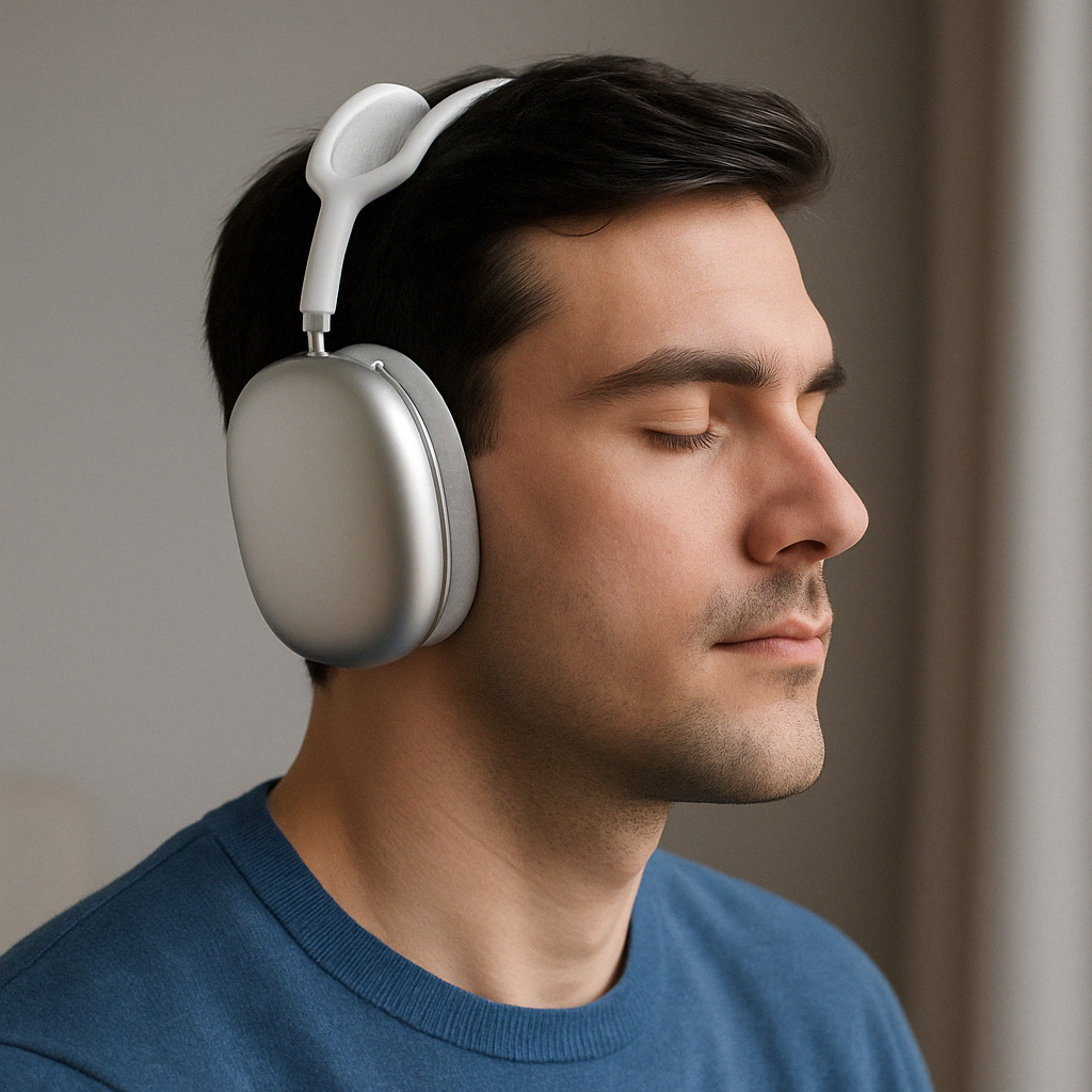 Trådlösa brusreducerande over-ear-hörlurar med Bluetooth