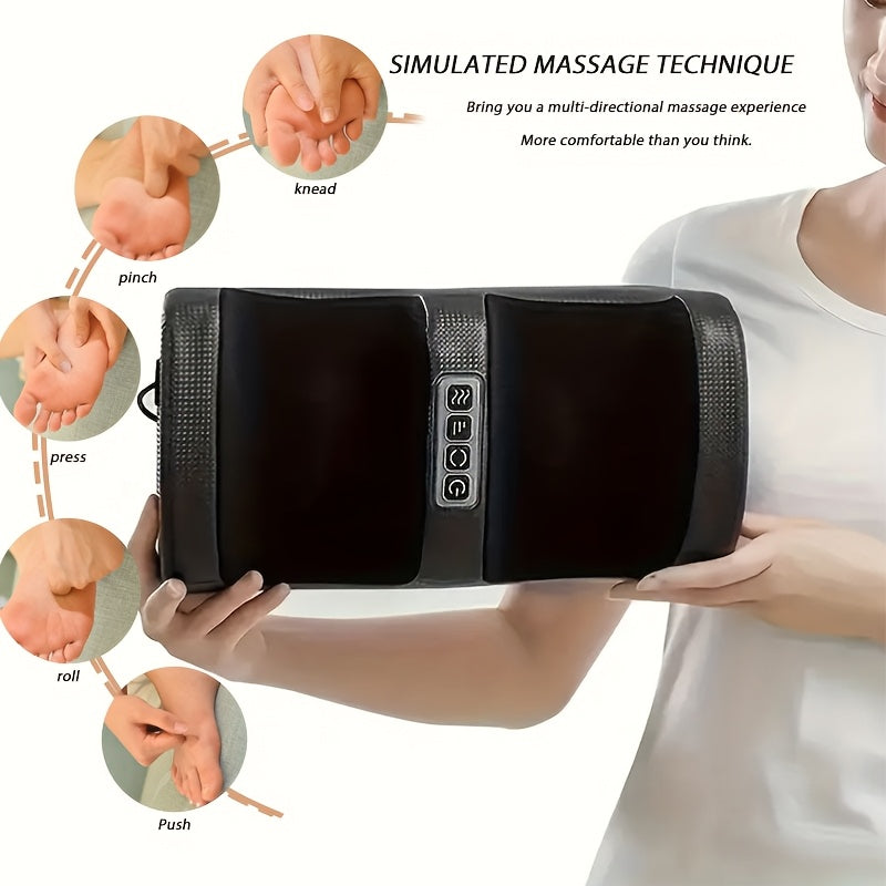 Solarfotmassageapparat – Behaglig massage med värme och knådning