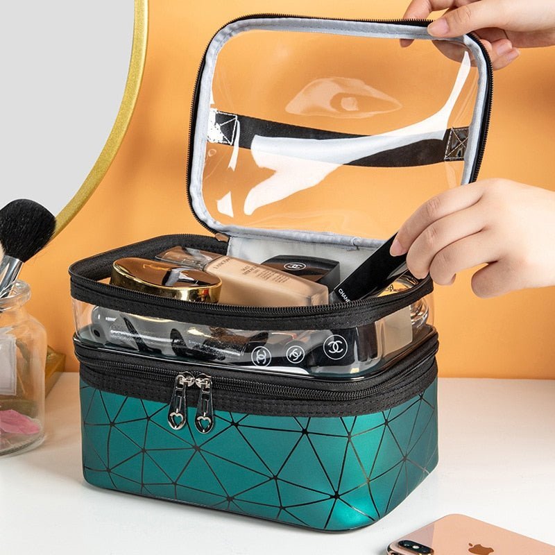 Praktisk og stilfuld make-up taske til rejser