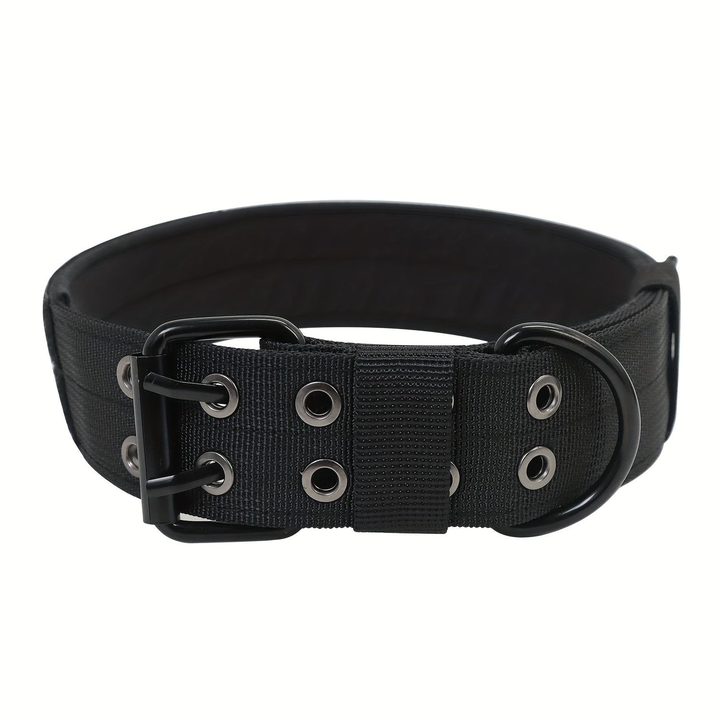 Justerbart nylonhalsband för hund – Komfort och kontroll för stora hundar
