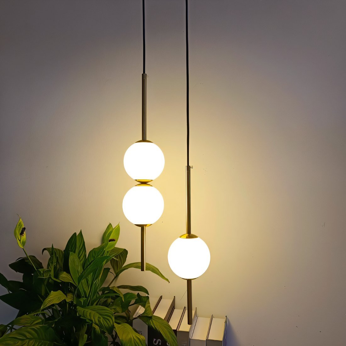 Modern taklampa för stilfulla rum