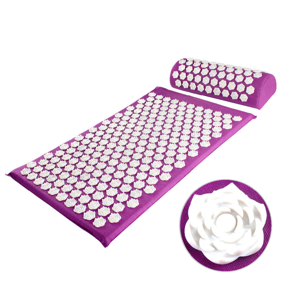 Set med Akupressurmatta och Kudde – ZenComfort