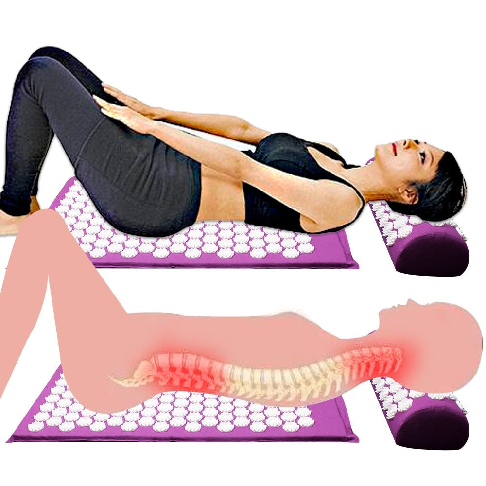 Set med Akupressurmatta och Kudde – ZenComfort