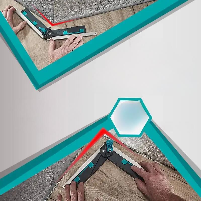 Præcist Vinkelmål til Perfekte Snit: Let og Kompakt Design