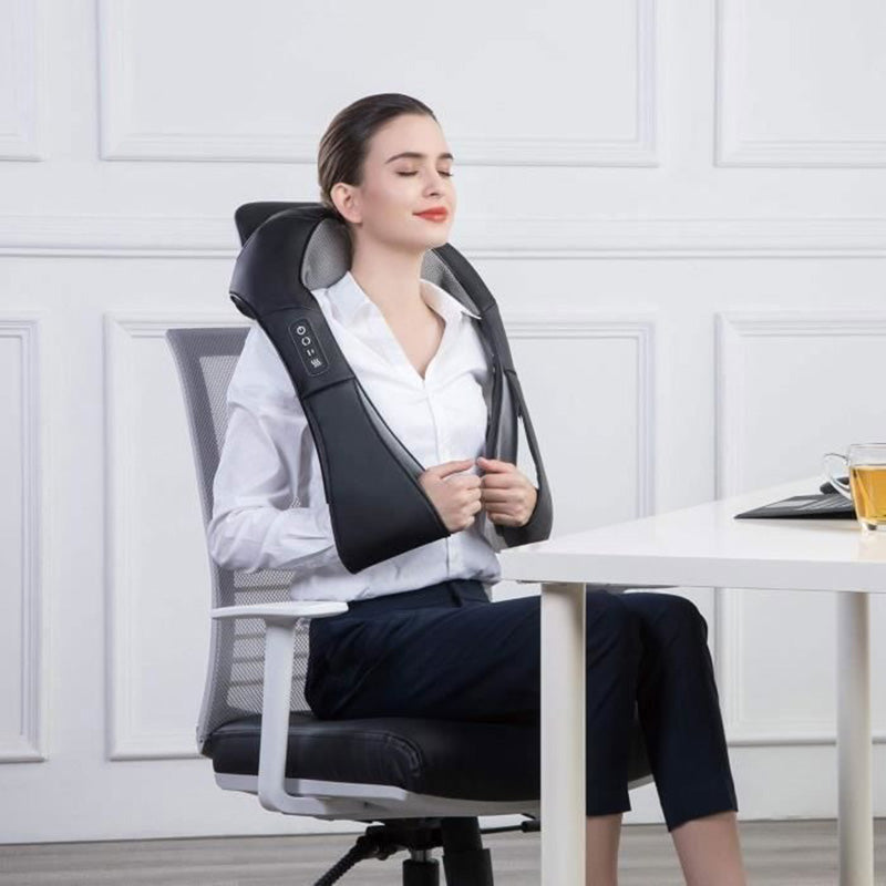 4D Shiatsu Massager til Nakke & Skuldre med Varmefunktion