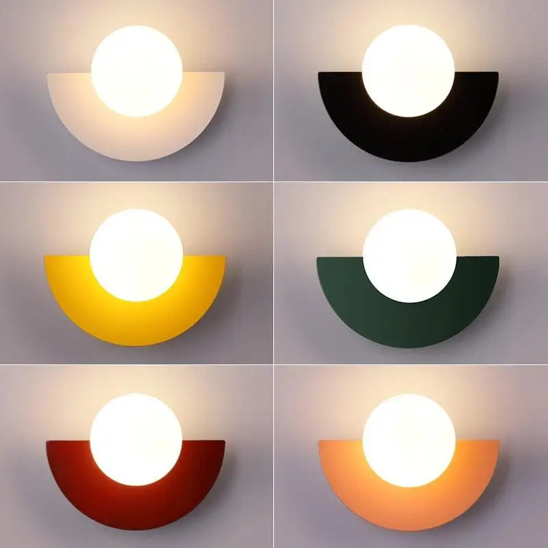 Moderne Væglampe med Blødt Lys – Stilfuld Geometrisk Design