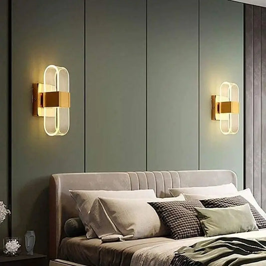 Moderne LED Væglampe med Blød, Behagelig Belysning