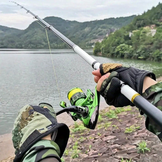 CarbonPro – Hopfällbart Fiskespö i Kolfiber
