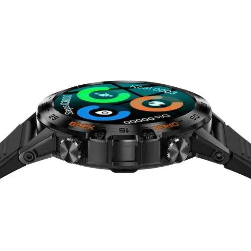 Robust smartwatch med GPS, sundhedsovervågning og Bluetooth-opkald