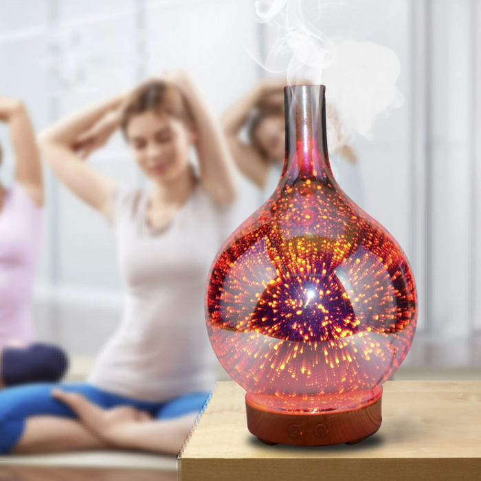 Aromaterapi Diffuser til Afslapning og Atmosfære – AuroraGlow
