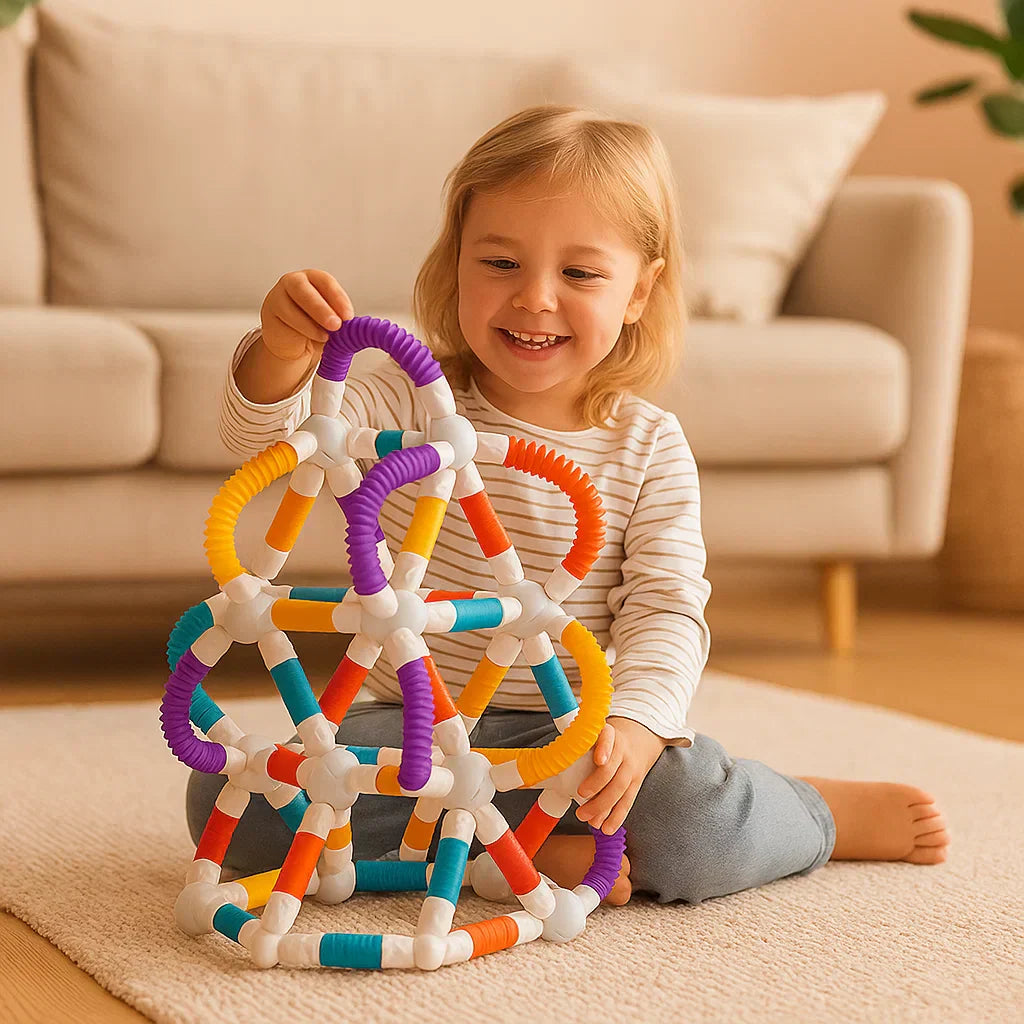 Formbare Magnetblokke til Montessori Læring