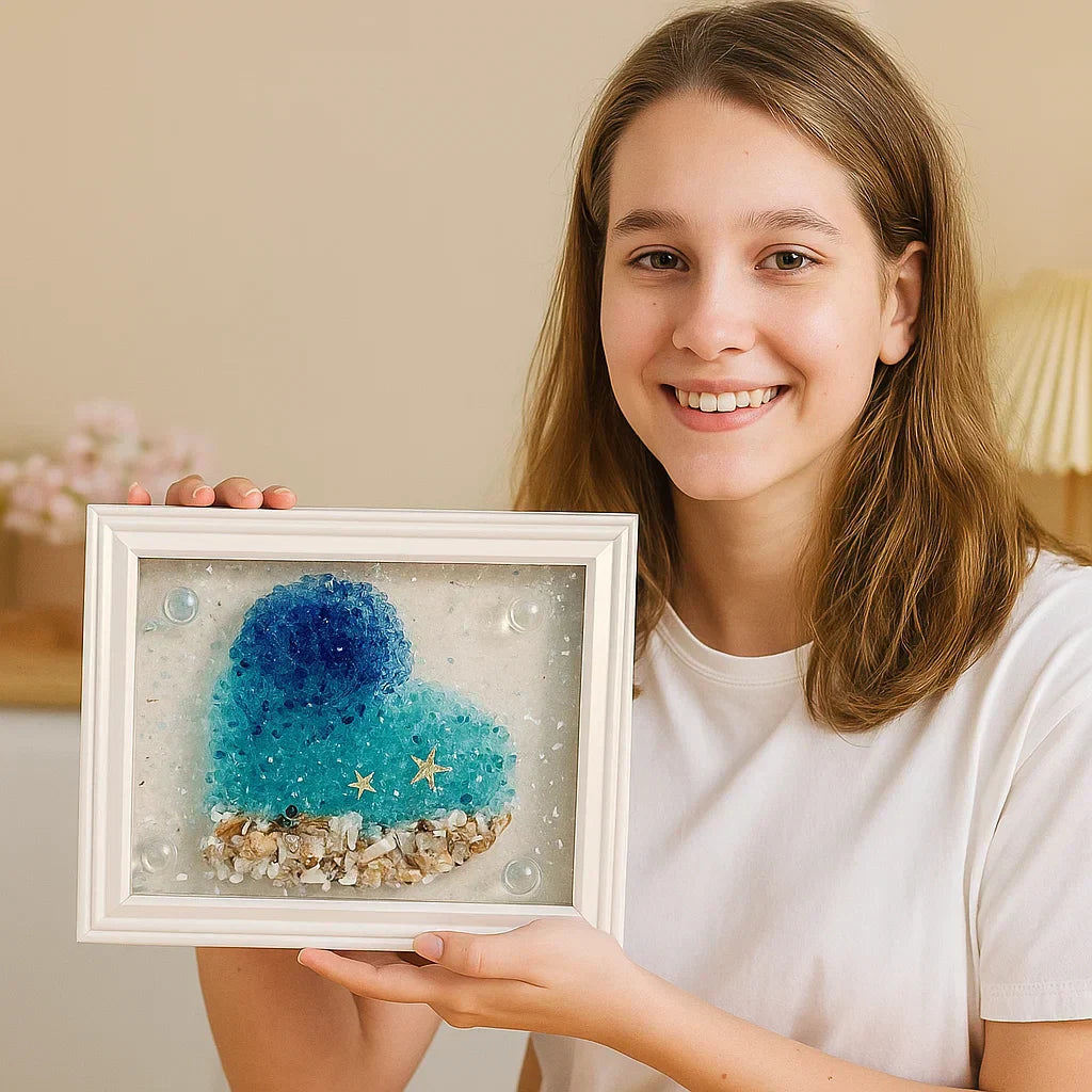 DIY Set Hav Glas Konst