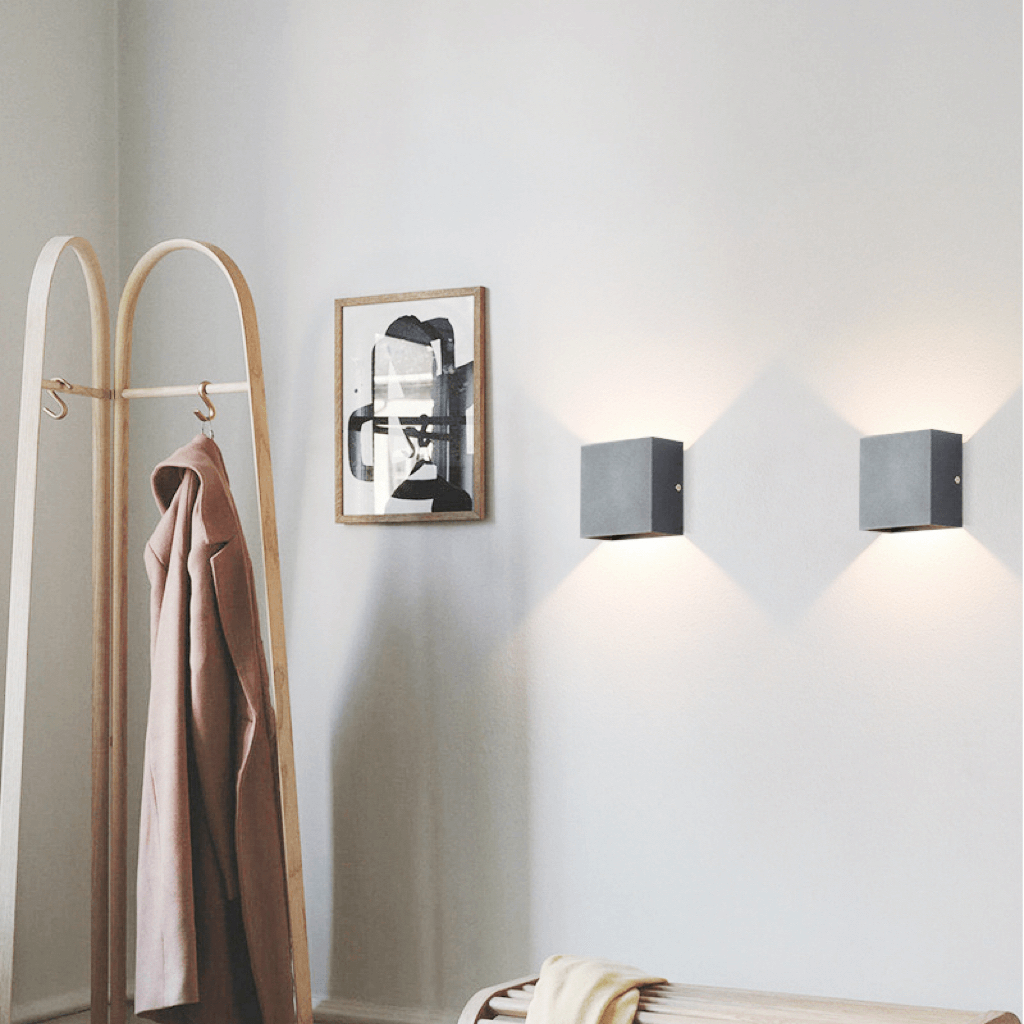 Vattentät LED-vägglampa – Elegant och Energibesparande