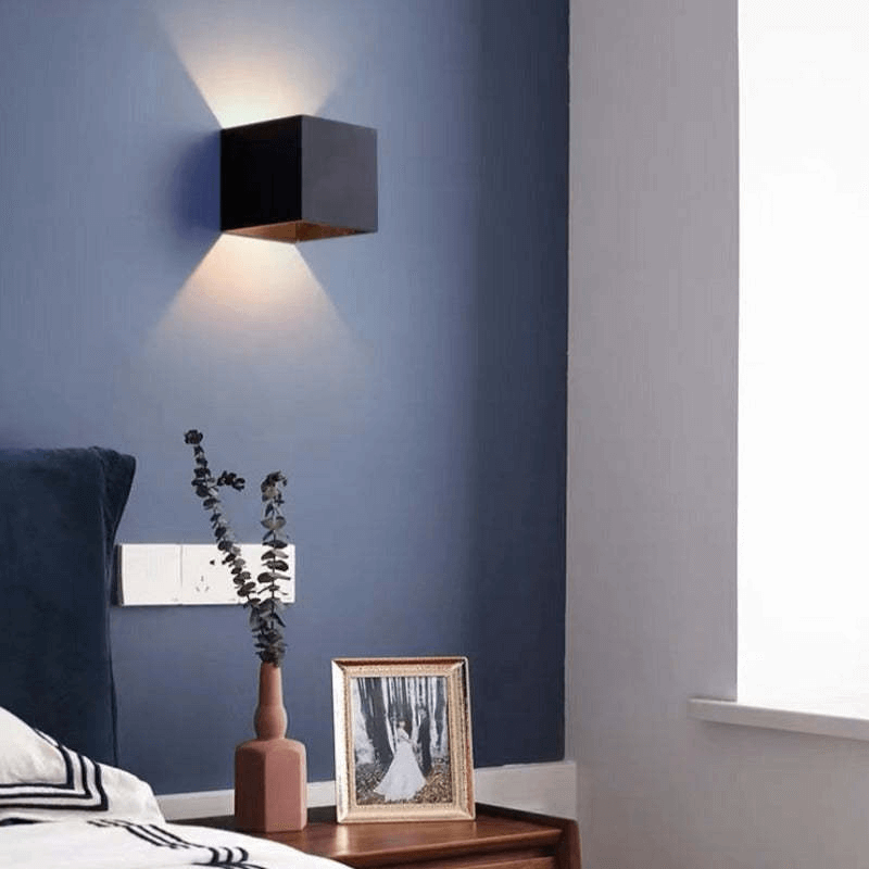 Vattentät LED-vägglampa – Elegant och Energibesparande