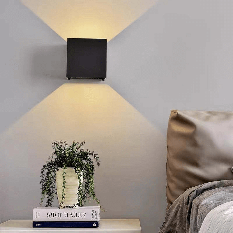 Vattentät LED-vägglampa – Elegant och Energibesparande