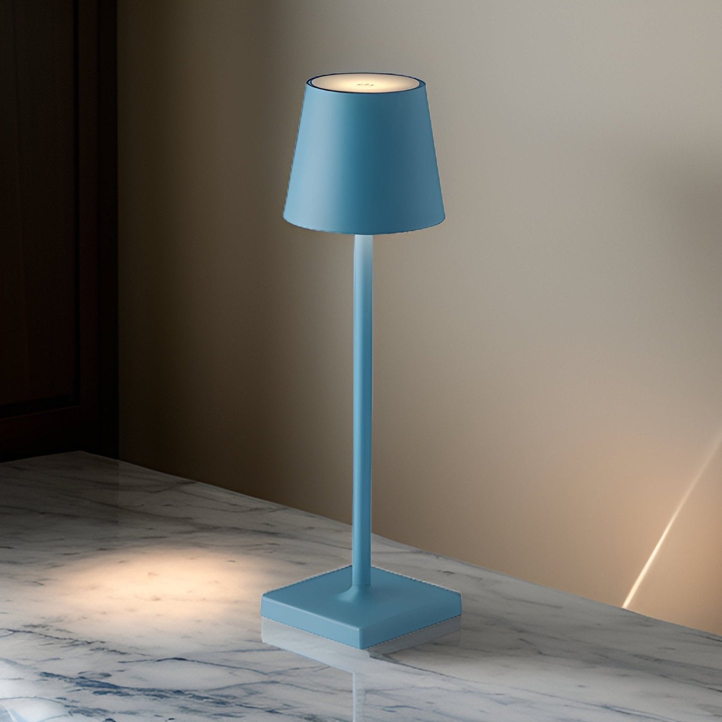 Trådløs LED-bordlampe med lang batterilevetid og fleksibilitet