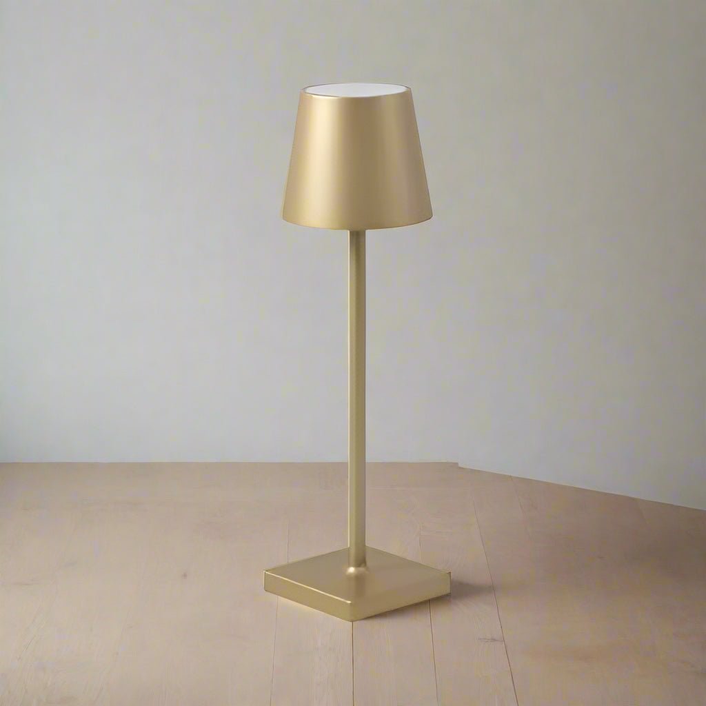 Trådløs LED-bordlampe med lang batterilevetid og fleksibilitet