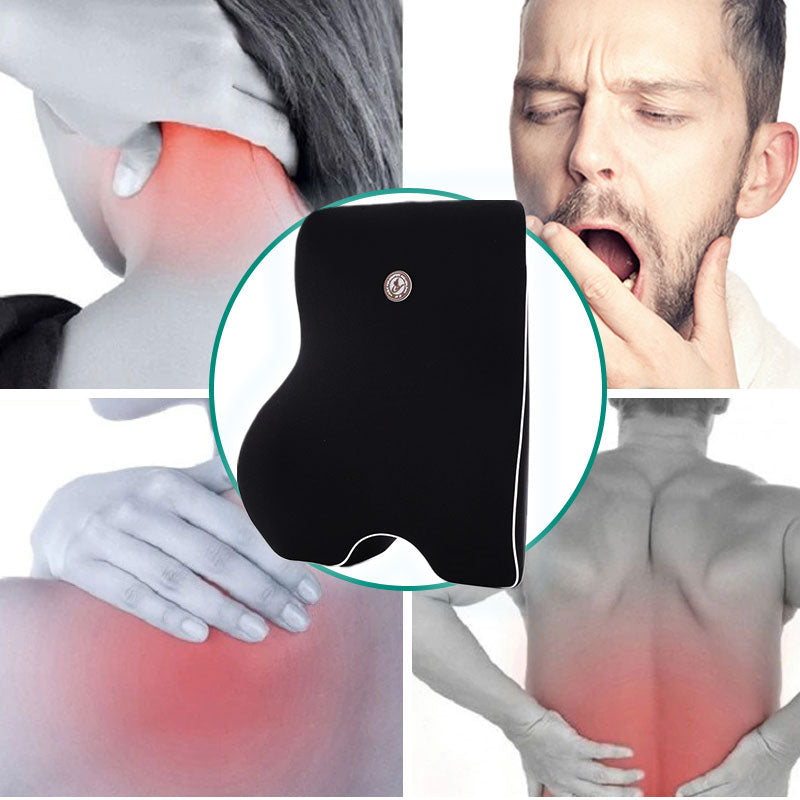 Ergonomisk ryggstödskudde för långvarig sittkomfort