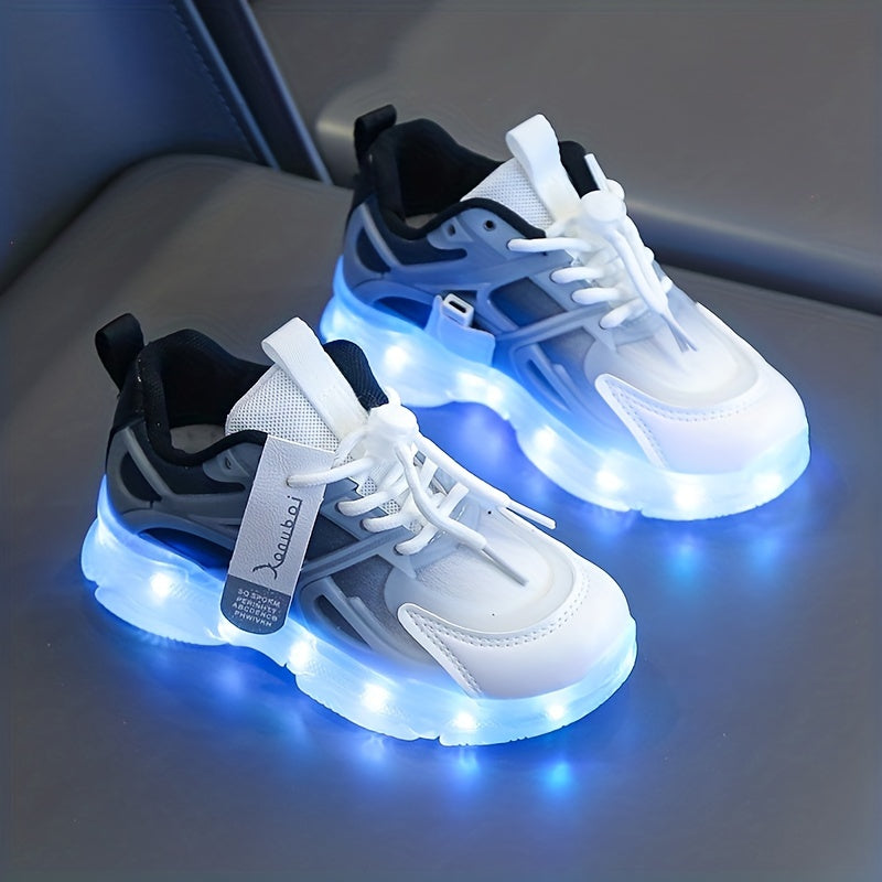 Färgglada LED-sneakers för barn – Lysande och roliga i vardagen