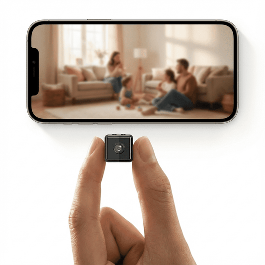 Kompakt Indendørs Overvågningskamera med 1080P HD