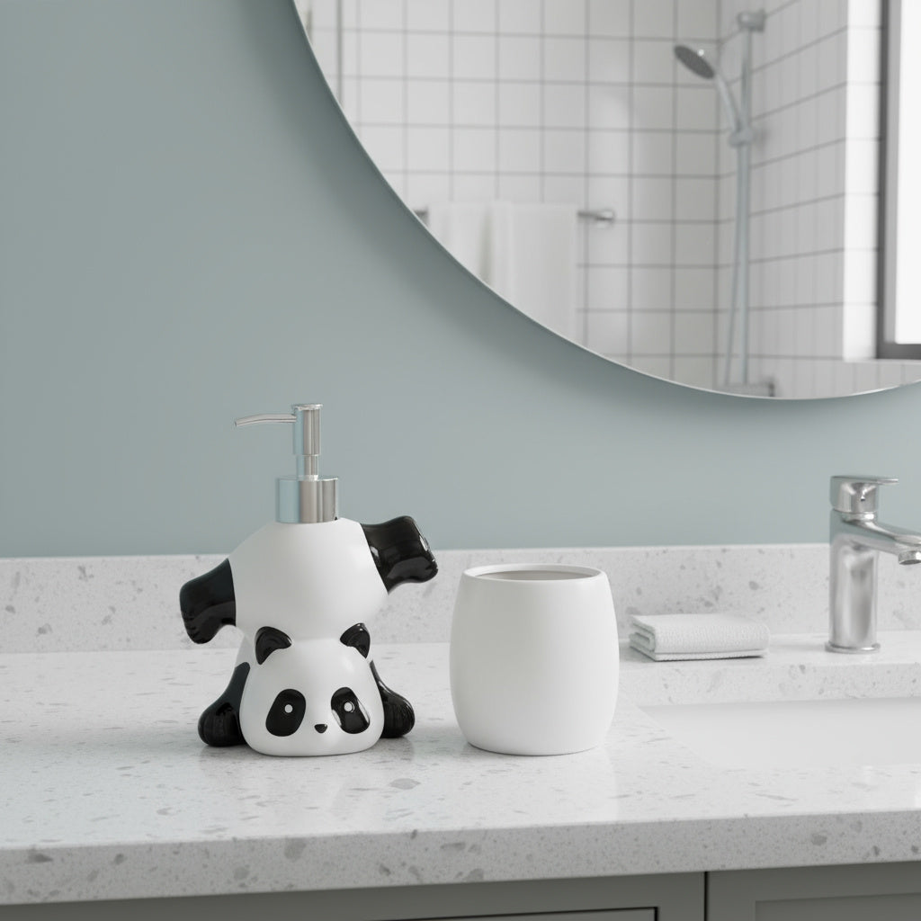 Fleksibel Panda Sæbedispenser